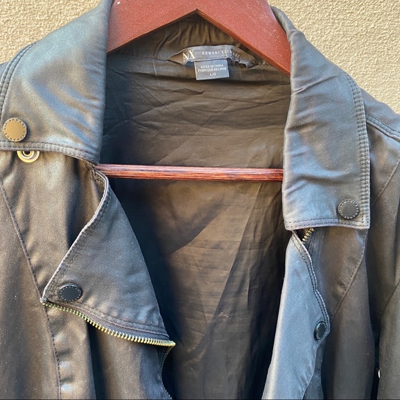Armani Exchange leather-like jacket - Picture 3 of 5